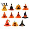 Portable Washable Holiday Hat Halloween Pumpkin for Kids Adults, Funny Plush Bulk Event Gift Supplies Witch Party Costume, Cosplay, Stage Performances