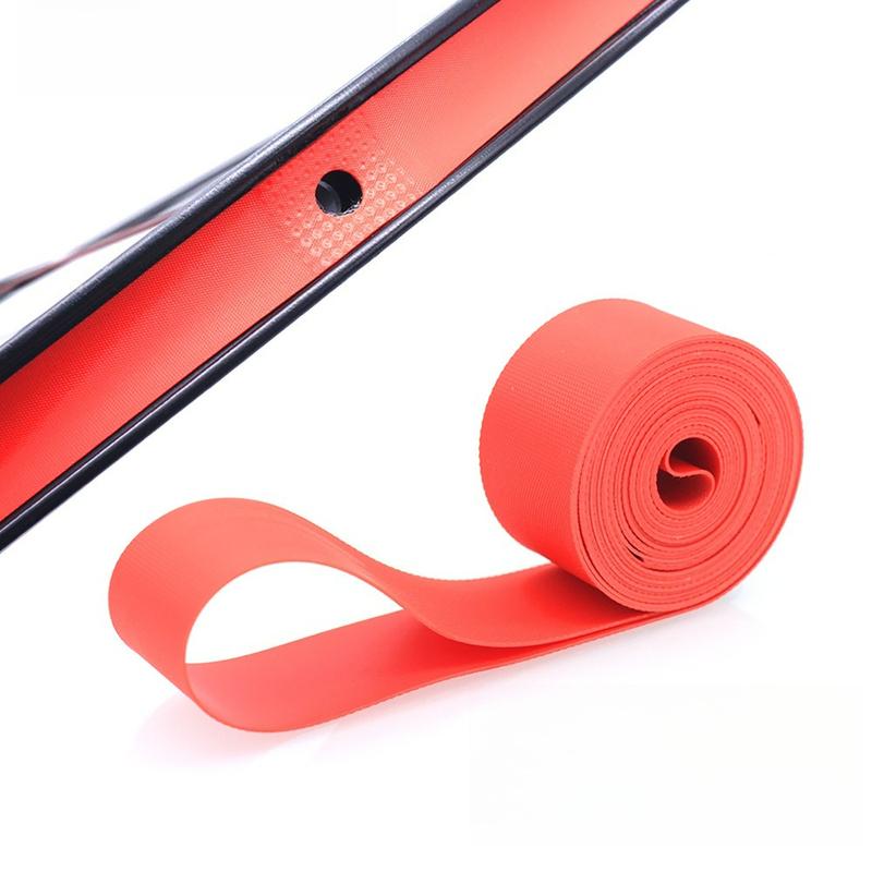 1 Pcs Bicycle Tube Premium PVC Rim Tapes Strips MTB Mountain Bike Road Bike Folding Tire Liner Cover 26 27.5 29 700c Inch