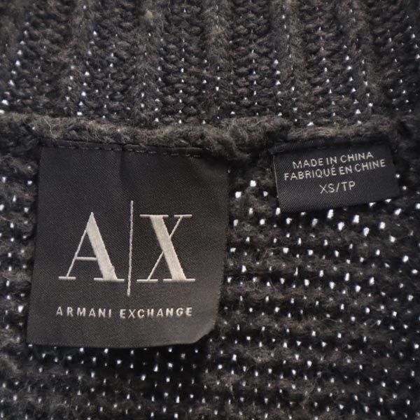 ARMANI EXCHANGE Knit jacket XS Gray Men's Used