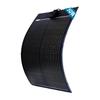 CLEZEED 50W Flexible Solar Black Monocrystalline Solar N50WFLB Panel, Design-Emphasis-Driven, Material, High-Efficiency Panel,