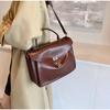 Autumn Matte Shoulder Bag for Women Designer Fashion Traveling To Work Ladies Square Bags Messenger Bag Feminine