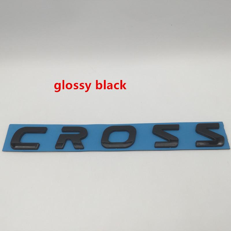 1pcs 3D ABS for XPANDER CROSS Car Letters Front Hood Bonnet Grill Emblem Rear Trunk Badge Sticker Decal Styling Accessories