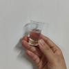 4pcs Hotel Bar Goblet Glassware Cocktails Drinking Cups Shot Glass Transparent Glass Baijiu Cups Thickened Bottom Bullet Cups