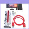 Adaptador Placa Riser Extensor de GPU PCIe PCI-E Express 1x para 16x Btc Eth