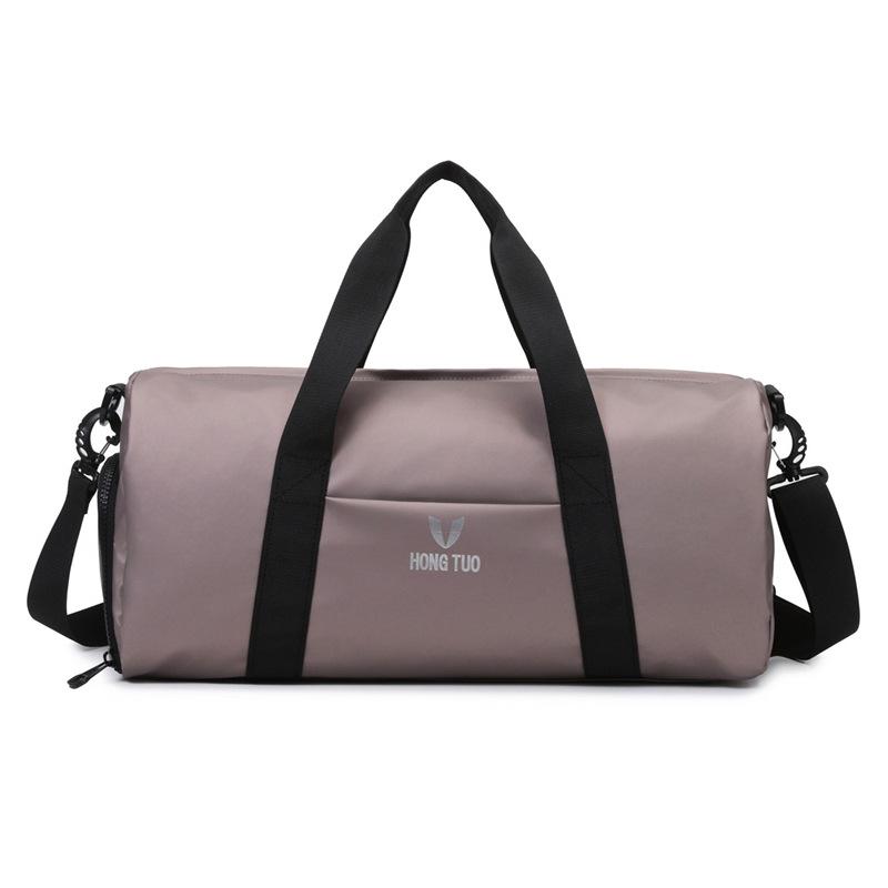 Oxford cloth travel bag men's and women's fashion luggage bag sports dry and wet separation independent shoe compartment fitness bag