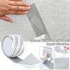 Window Screen Repair Tape Self-adhesive Mosquito Net Tears Holes Patch Tape Seal Easy-to-Apply Waterproof Mesh Patch