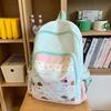 Schoolbag Backpack Women's 1011 Spring New Fresh and Sweet College Student Backpack Large Capacity Cute Printed Puppy School Bag