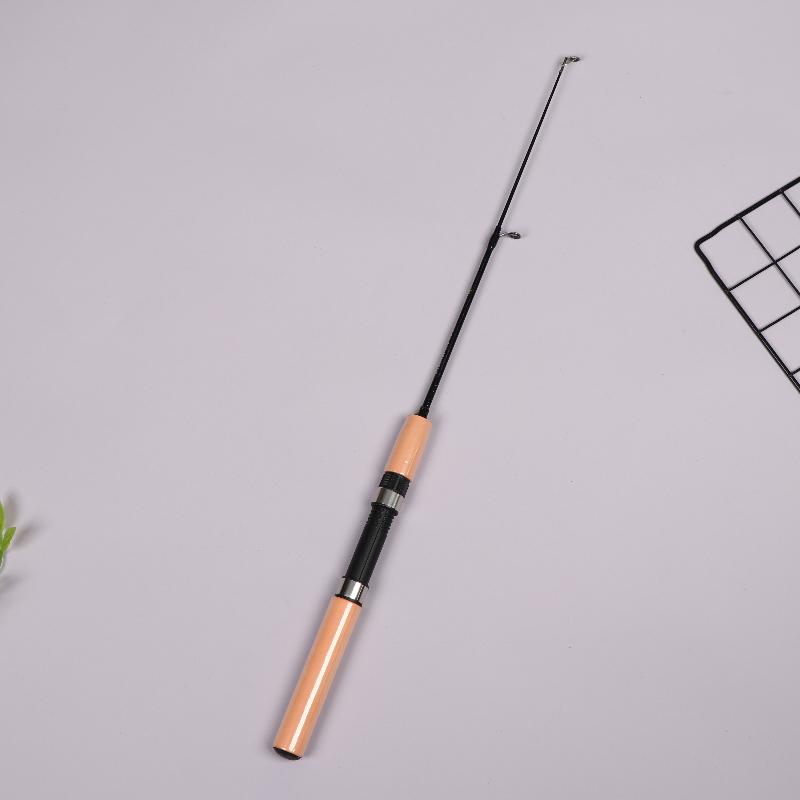 Ultralight Winter Ice Fishing Rod Portable Winter Ice Fishing Rod Spinning Casting Ice Winter Fishing Pole Tackle