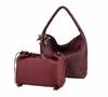2026 Fashionable Woven Women's Bucket Bag, High-End Shoulder & Underarm Handbag