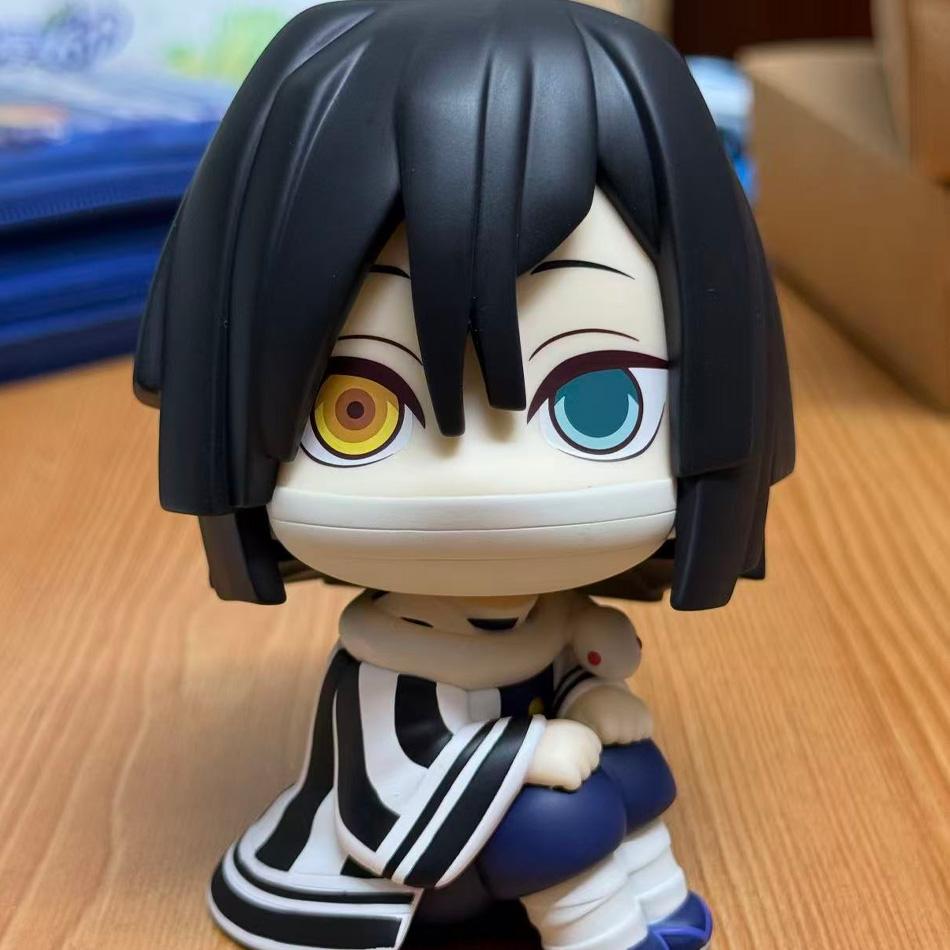 Anime Demon Slayer Kimetsu No Yaiba Figurine Tomioka Giyuu Kochou Shinobu Action Figures PVC Model Statue Collection Toys Gifts