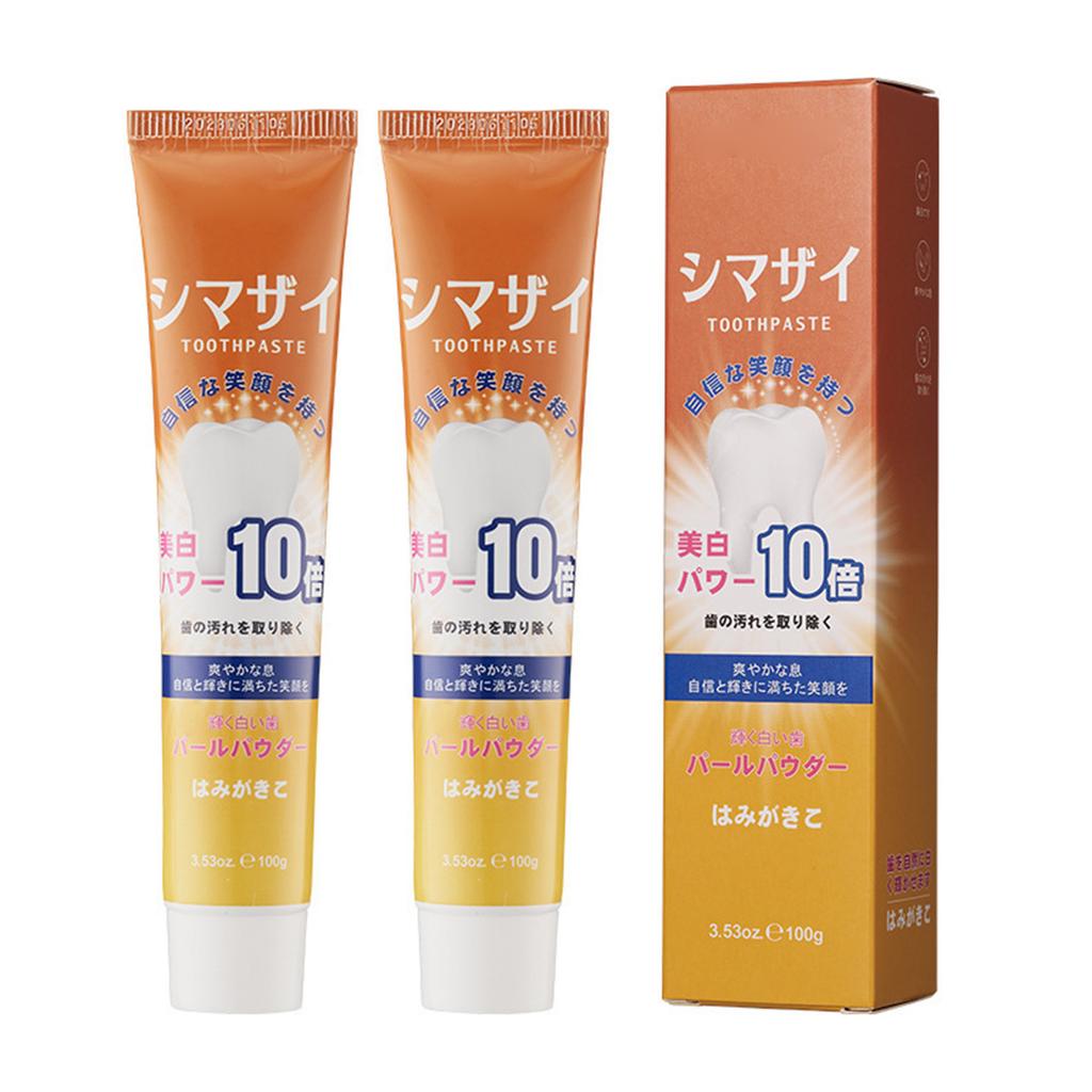 2-Tube Toothpaste Set, Minty Deep Clean for Fresh Breath, Daily Dental Hygiene and Healthy Teeth Maintenance