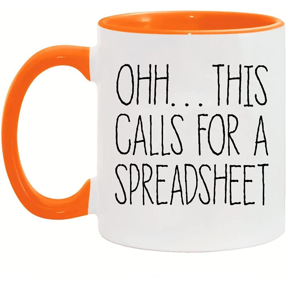 

Spreadsheet Ceramic Coffee Mug Water Cup 301-400ml