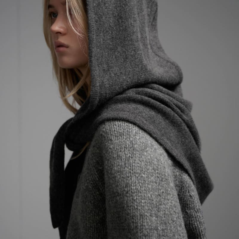 MOTIF FAÇADE Cache-cou Balaclava en Cachemire_4 couleurs