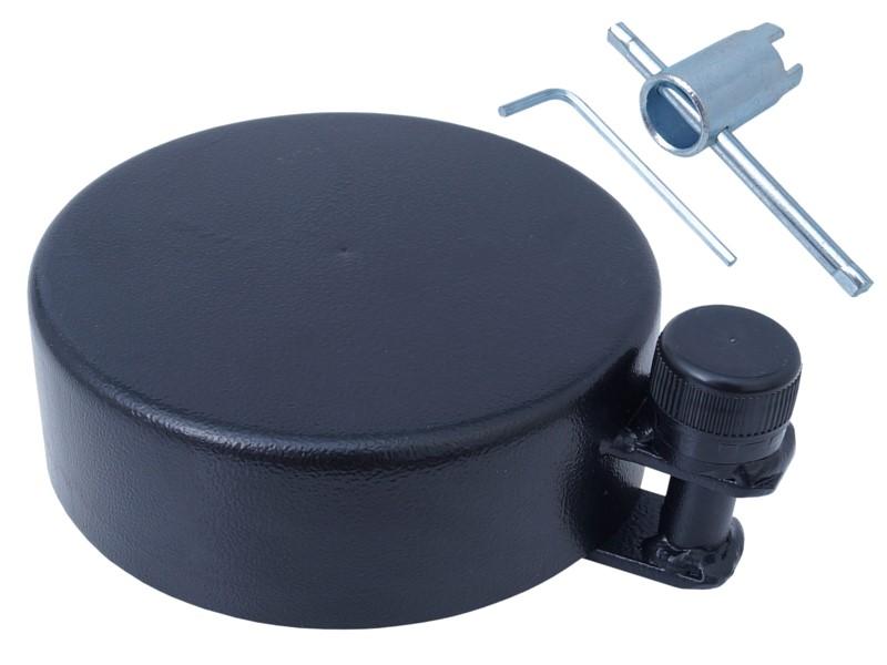 Tankdeckelschloss FI 80 mm voll, mit Dreizahnschlüssel