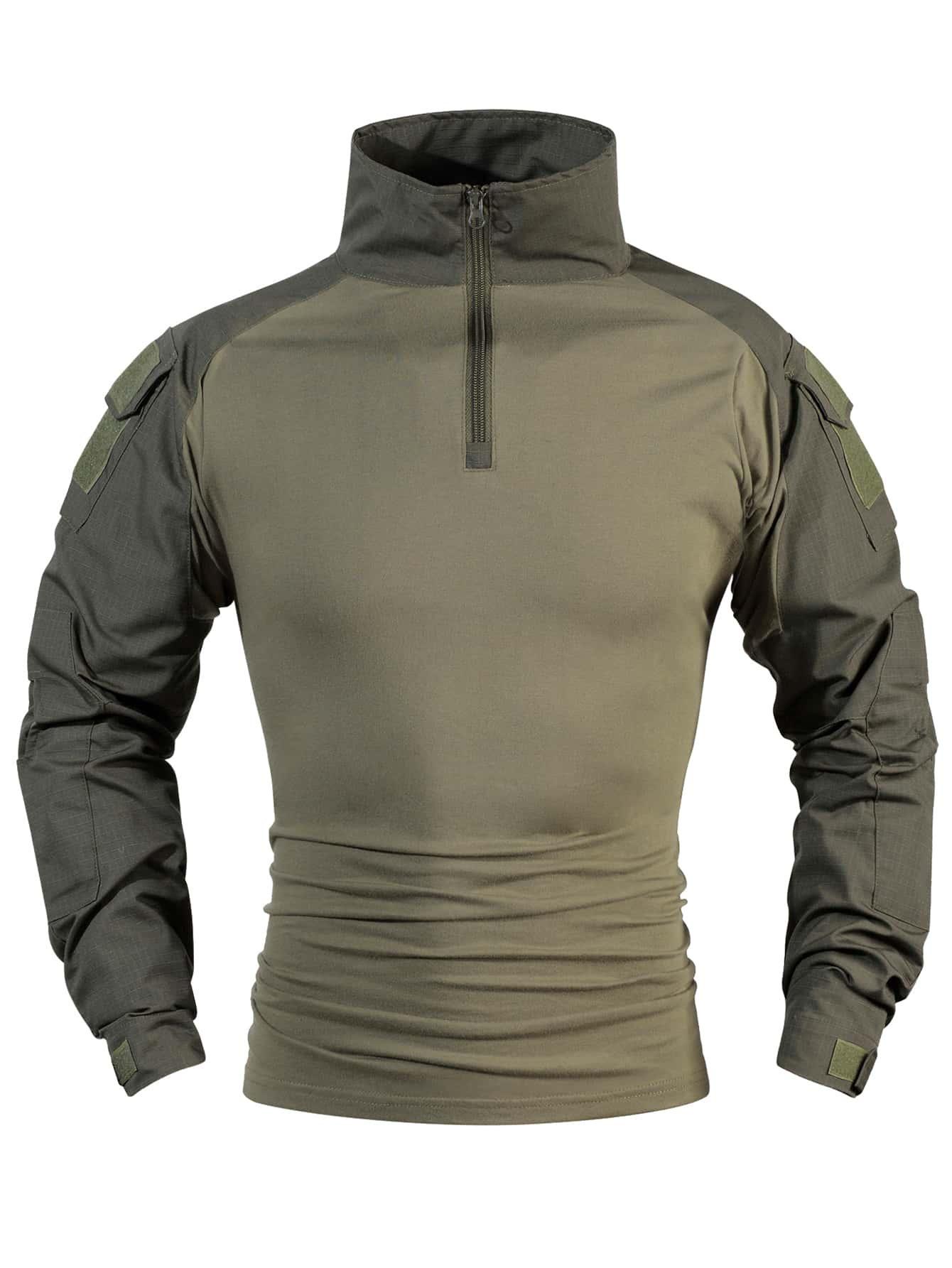 Men s Camouflage Outdoor Sports Breathable & Durable Combat T-shirt Extra Large