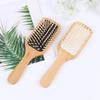2Pcs Wooden Hair Comb Set for Scalp Massage and Hair Care with Ergonomic Handle Home Salon Travel Use Natural Wood Comb