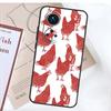 Cartoon Chicken Rooster Case For Honor Magic 8 7 5 6 Pro X9a X9b X9c X9d X8b X8c Win RT 50 70 90 200 400 Pro Cover