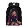 Mileena Mortal Kombat Game Classical Backpack Outdoor Student Daypack for Men Women College Canvas Bags
