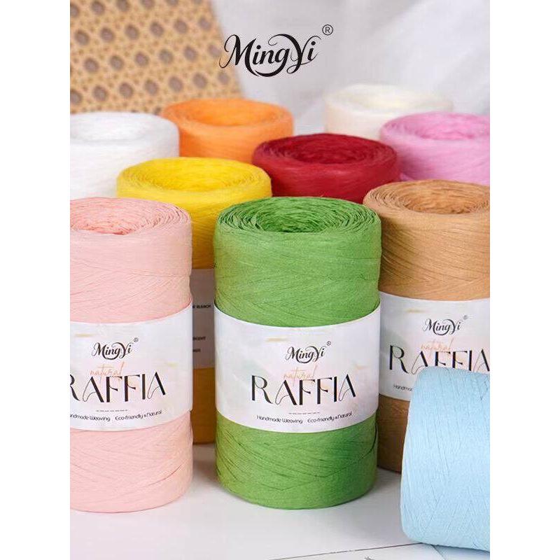 Washi Raffia Thread Cotton Straw Braided Thread Straw Hat Sun Hat Special Thread Handmade Diy Hook Bag Material