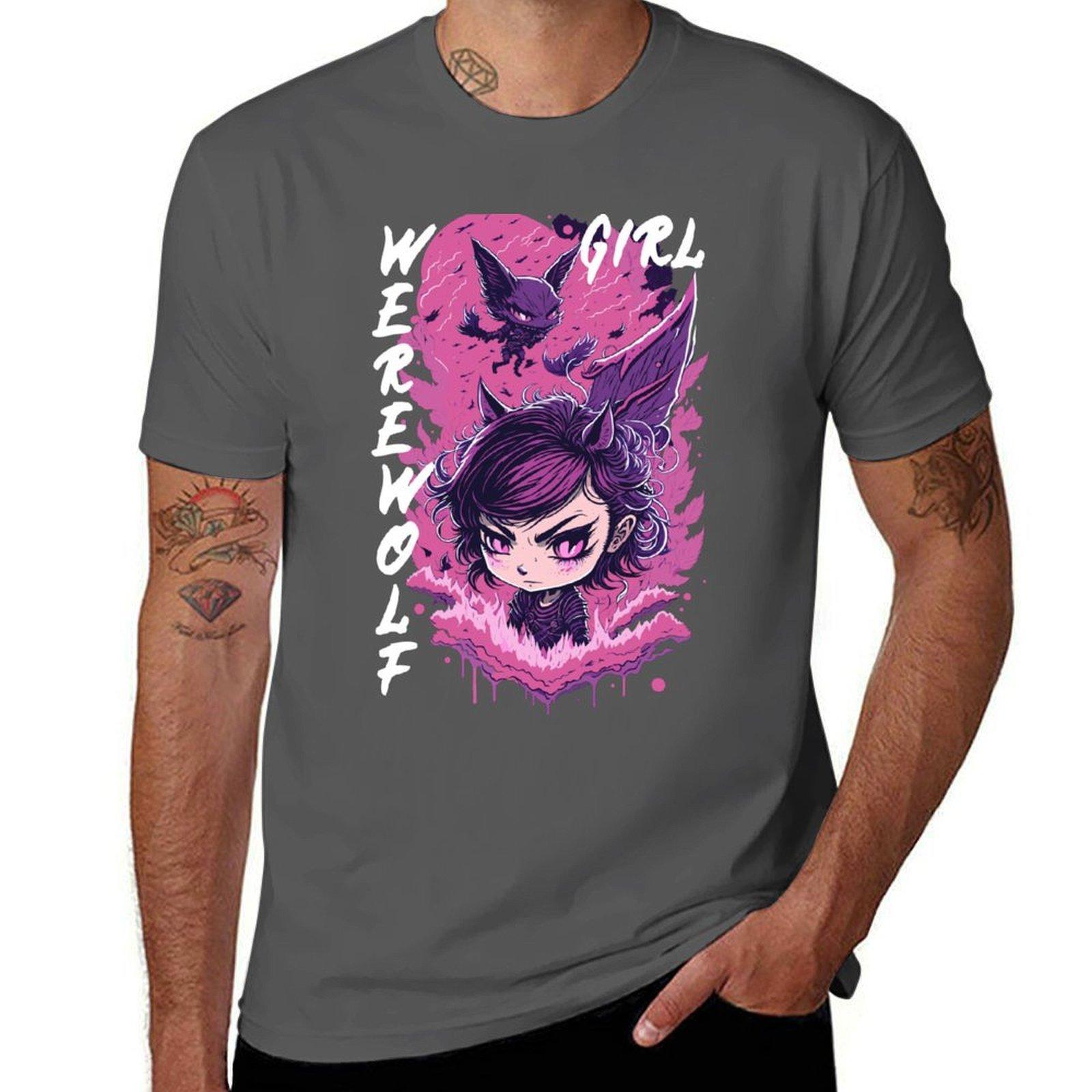 

Nimona-Werewolf girl-Comics T-Shirt mens graphic t shirts t shirts for man graphic tees printed t shirts for man T-Shirt 4XL