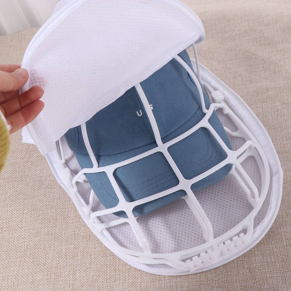 Dishwasher Safe Cap Cleaner Laundry Bag with Hat Rack Hat Washer Bag  Protect Caps Shape