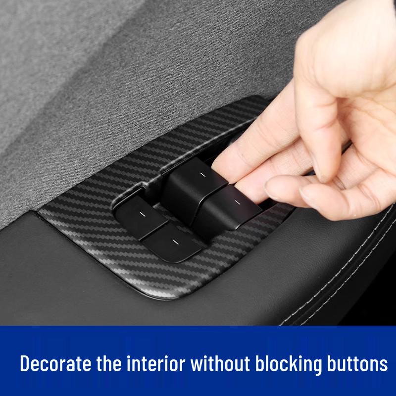 Tesla Model Y Window Switch Decorative Stickers