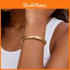 Nessun IP Incluso Stile Acciaio Inossidabile Geometrico Bracciale Rigido Gioielli Per Donne Uomini