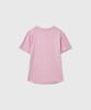 GENERALIDEA Acetate Round Neck T-Shirt [Pink] / Gf2Lts509