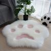 Breathable And Skin-friendly Area Rug Designed For Ultimate Comfort Cute Cat Paw Floor Carpet Mat