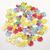 50Pcs Cartoon Mushroom Wooden Buttons Sewing Scrapbooking Handicraft DIY Decor