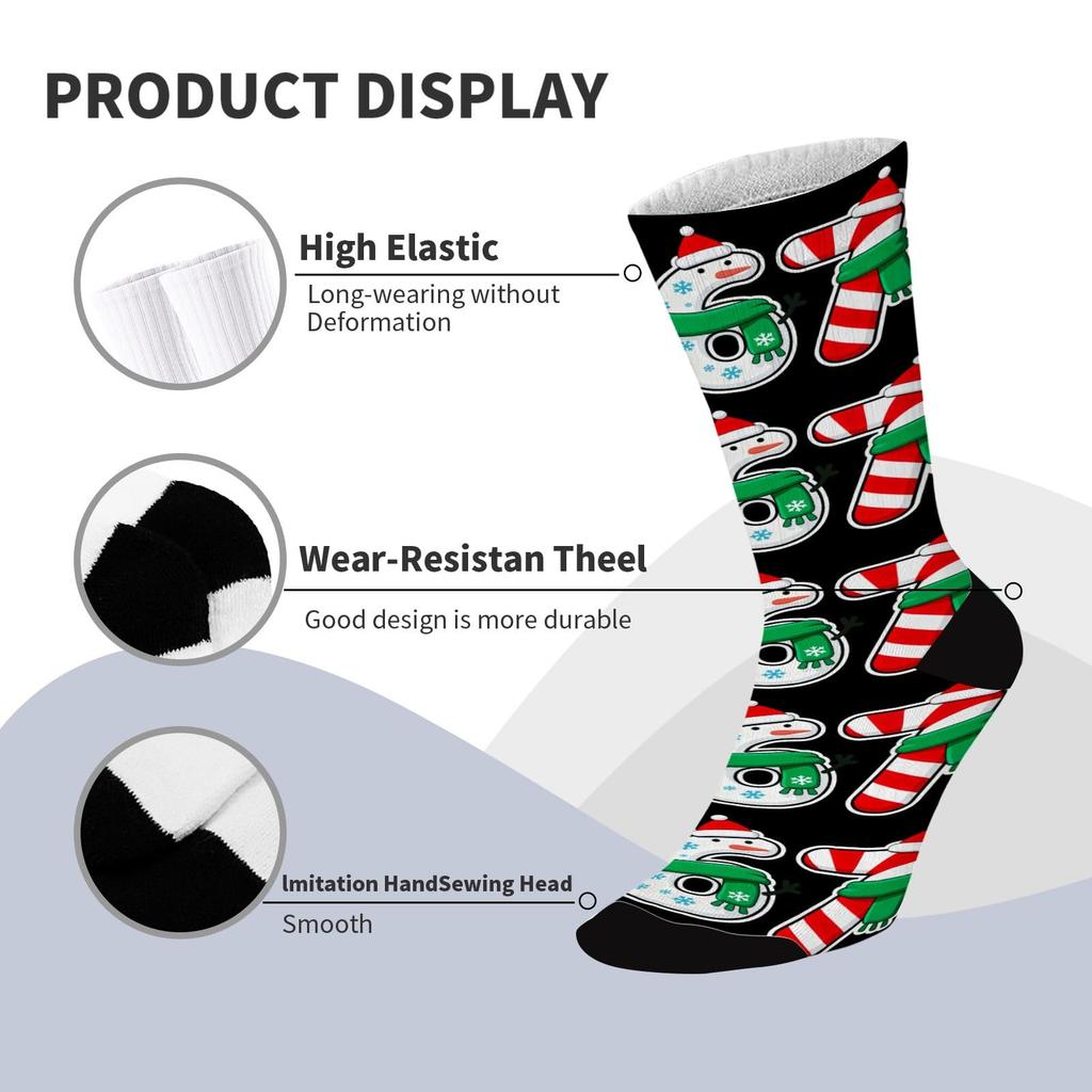 Modische, warme und interessante Socken mit sechs oder sieben Designs für Oma