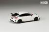 HobbyJAPAN HJD43 1/43 Scale Honda Civic TYPE R (FL5) RACING BLACK Package with OEM Options, Championship White, Finished Model (HJD431004W)