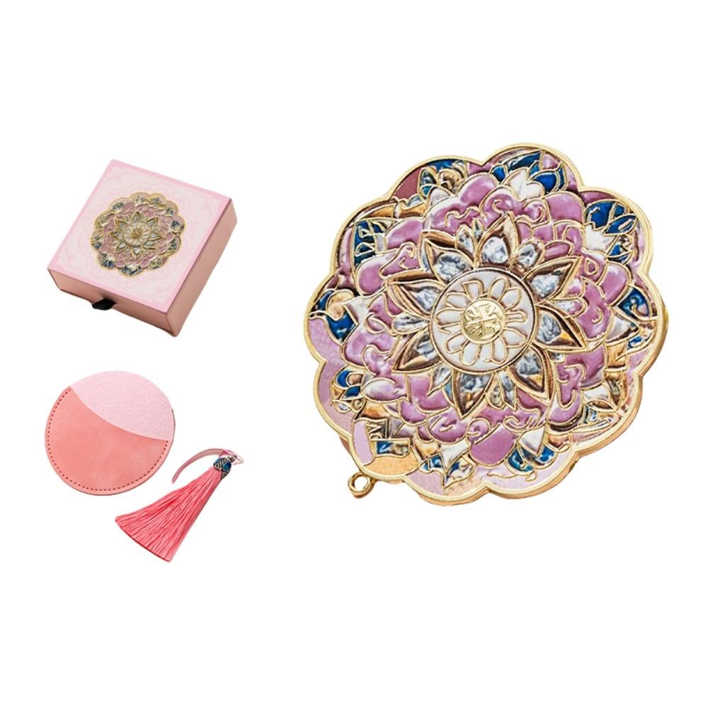 Tassel Chinese Style Mirror Copper Vanity Mirror Portable Vintage Mirror Makeup