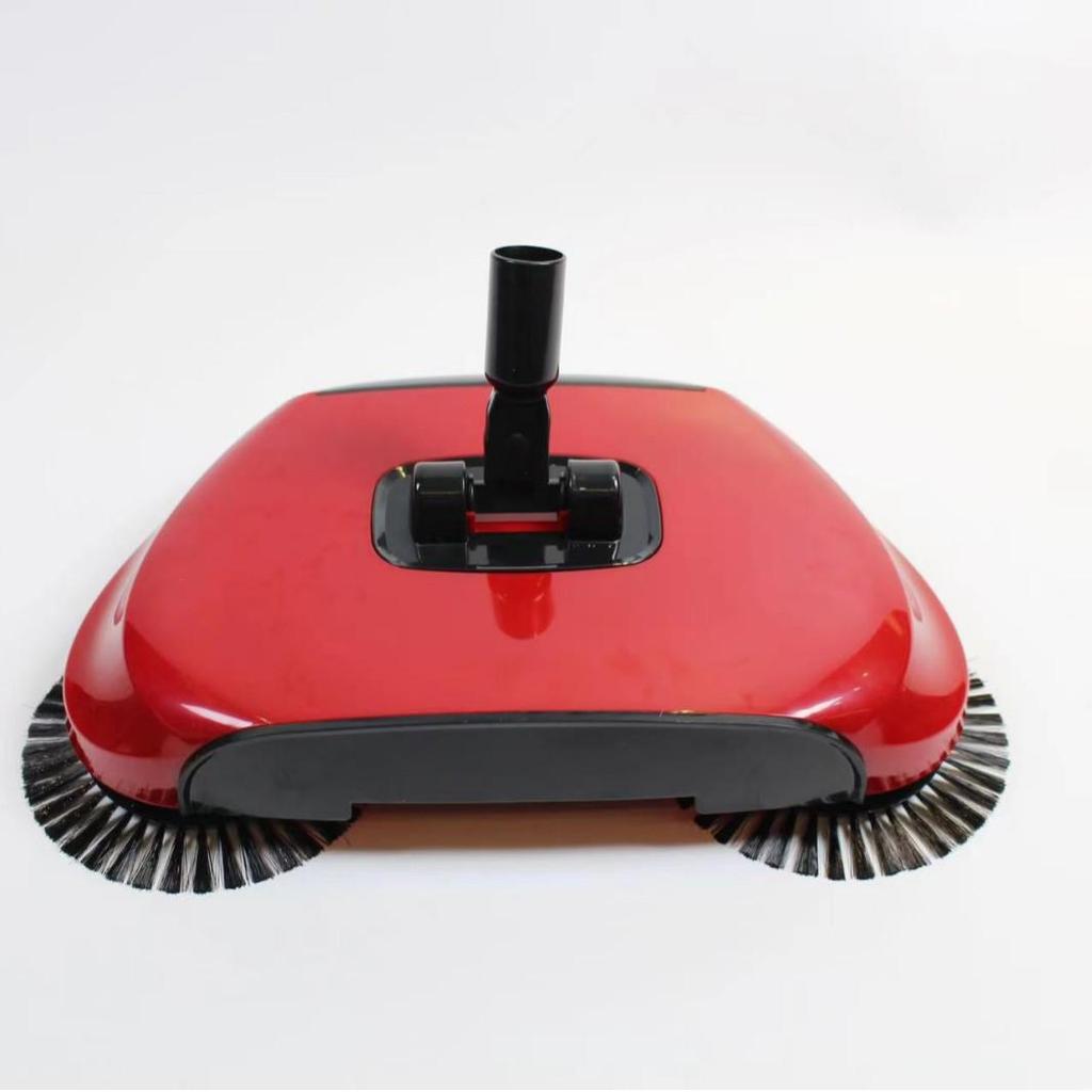 Rotating Hand Push Sweeper and Dustpan Set