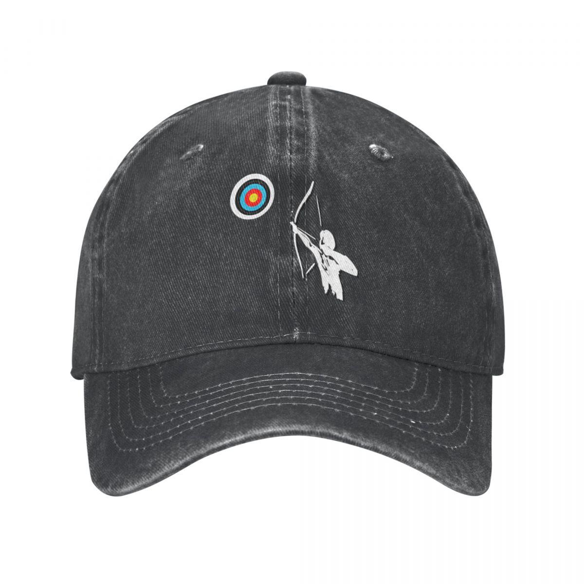 Стрельба из лука - лучник, лук, мишень Бейсболка Роскошная шляпа Солнцезащитный крем Унисекс Шапки Женские