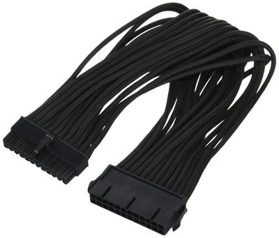SilverStone Napájecí zdroj Univerzální prodlužovací opletený modulární kabel SST-PP07-MBB (Černá)