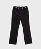 Deeodeu Eagle Stud Corduroy Flare Pants