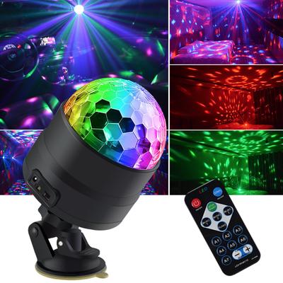 USB Rotating LED Disco Ball Party Light