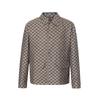 Monogrammed Button-Up Jacket 784252-ZAM7G-9118