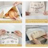 1PC 43*33cm Beeswax Bread Bags Reusable Cotton Fresh-Keeping Bread Bags Portable Beeswax Coated Sourdough Bread Bags