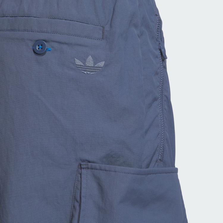 adidas Originální čínské V-Day volné ležérní jednobarevné nákladní šortky Pánské šortky Námořnická modrá JM2706