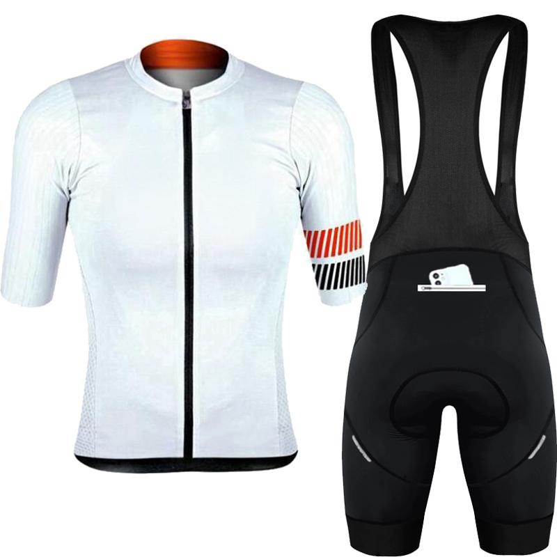 Phtxolue Pro Men Cycling Clothing Anti-Loss Zipper Women Cycling Jersey Set Bike Clothes Anti-UV MTB Bicycle Wear Suit Kit