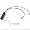 8x31mm 405nm 5mW Internal Focus Blue-Violet Laser Module with Dot Pattern.