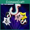 Tik Tok Logo Star Foil Balloon For Adults And Kids Birthday Party Decor Supplies