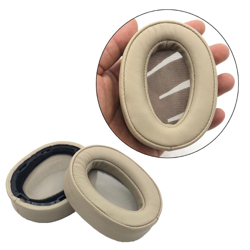 Replacement Earpad Ear Pad Cushions for MDR-100ABN WH-H900N Headphones Sheepskin Leather Repair Part Cover Case