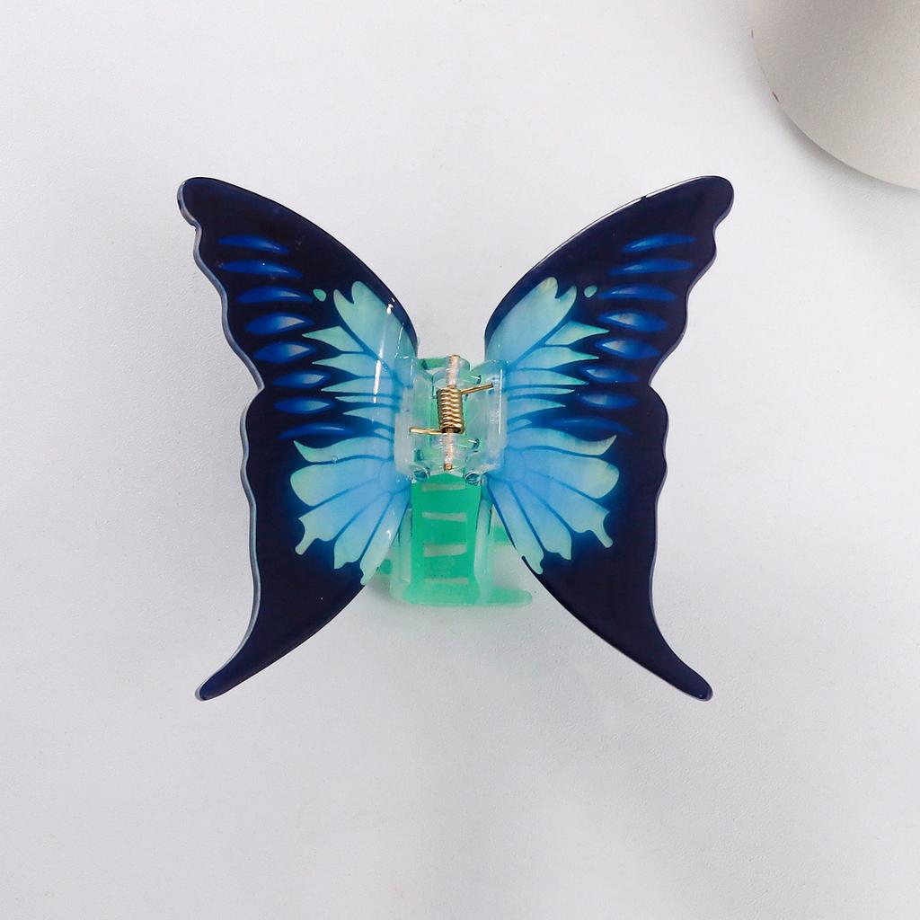 Fashion Acrylic Butterfly Hair Clip Large Decorative Hairpin Durable Lightweight Hair Accessory for Everyday Use and Special Occasions
