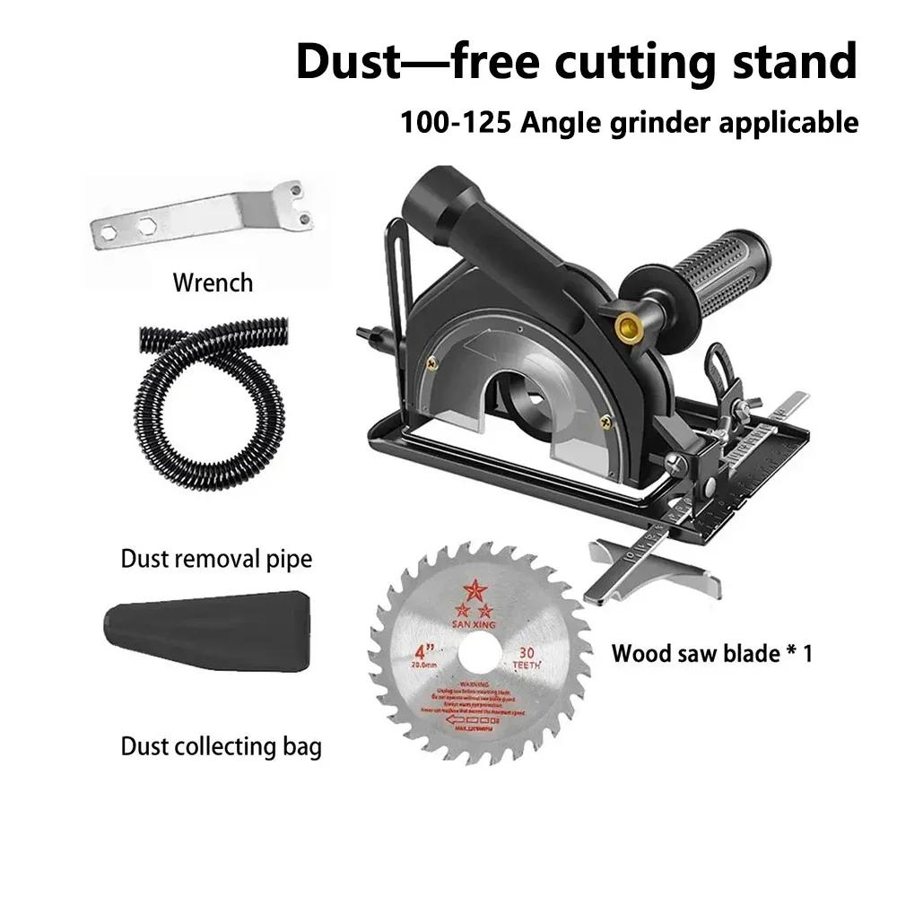 Grinder Angle Universal Bracket,Support Angle Grinder Cutting Machine Base,DIY Stand Grinder Holder,Woodworking Table Protective