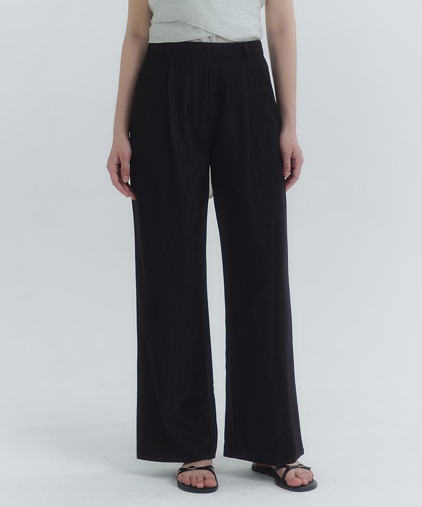 MICANE Tobrick Slub Pintuck Pants