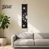 Bohemian Style Wall Star Prints Cotton with Tapestry Soft Hanging Fringed Sun Moon Unique Art