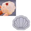 DIY Seashell Ornament Quicksand Silicone Epoxy Mold DIY Keychain Pendant Jewelry Crafting Mould for Valentine Love Gift